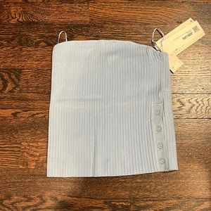 Zara ribbed crop top